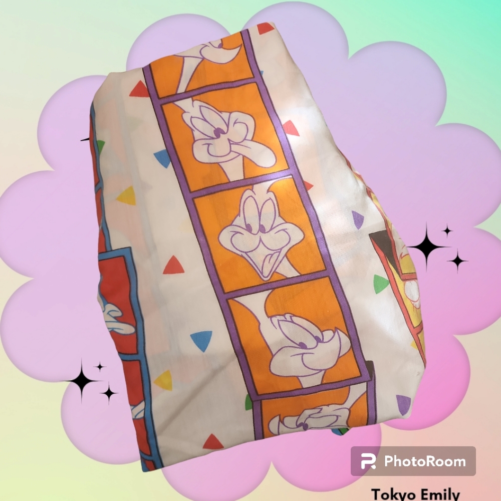 Vintage looney tunes fitted sheet